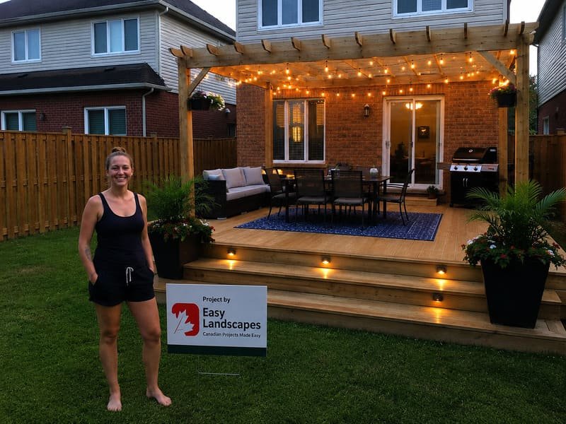 Client backyard project